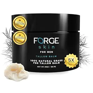 Original Men's Wrinkle Defense Beef Tallow Balm for Skin| Beef Tallow for Skin Face Mens Skin Care Cream Facial Skincare Face Moisturizer for Men| Mens Face Moisturizer Beef Tallow