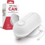 Kitchen Mama Mini Plus Rechargeable Electric Can Opener: Compact Design, USB-C Charging