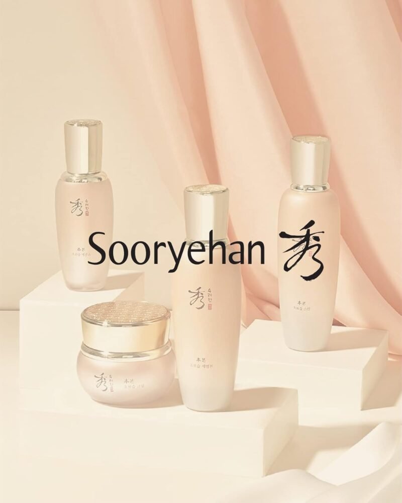 Sooryehan Bon Extra Moisture Korean Skin Care Gift Set (13.01 Fl Oz) - Luxury Premium High-end by LG Beauty. Hydrating Toner, Emulsion Lotion, Cleansing Foam, Eye Cream. - Image 2