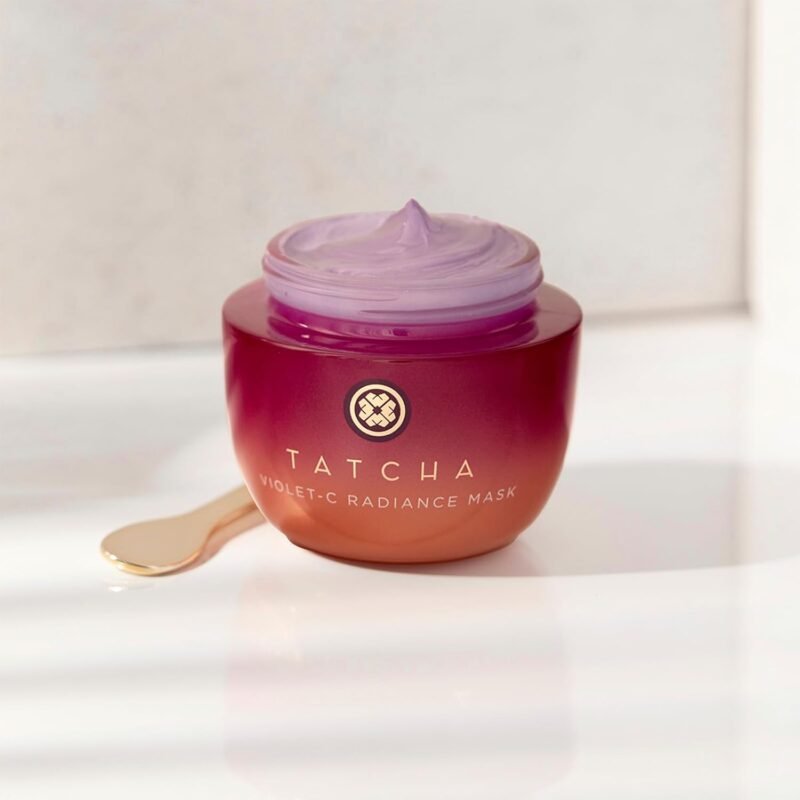 TATCHA The Violet-C Radiance Mask: Creamy Firming Mask with Vitamin C for Soft, Glowing Skin (50 ml / 1.7 oz) - Image 4