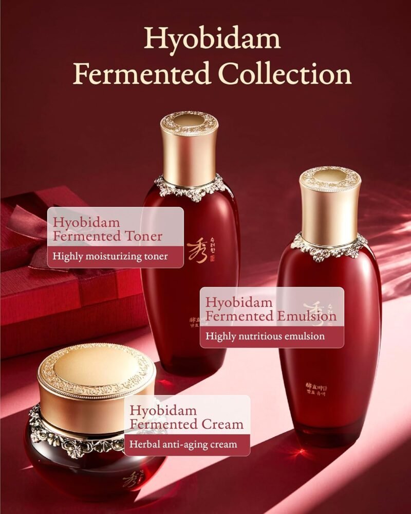 Sooryehan Hyobidam Fermented Eye Cream (0.84 fl oz) - Korean Skincare, Luxury Premium High-end Cream by LG Beauty. Intensive Skin Care. - Image 7
