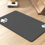 Pet Feeding Mat-Absorbent Dog Mat for Food and Water Bowl-No Stains Quick Dry Dog Water Dispenser Mat