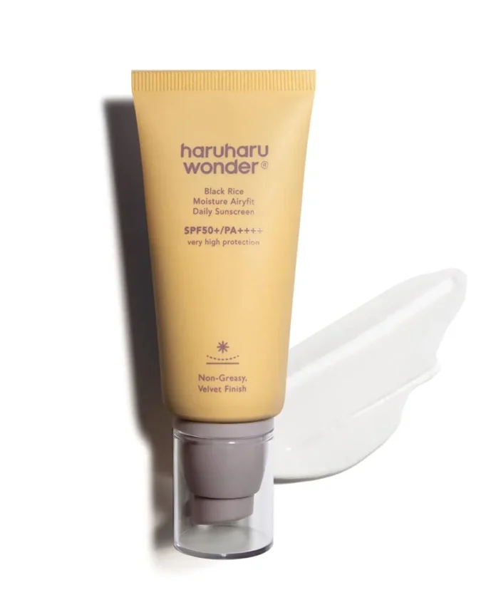 Haruharu Wonder Black Rice Moisture Airyfit Daily Sunscreen 1.69fl.oz - Velvet Finish