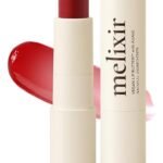 Melixir Vegan Lip Butter #03 Red Velvet(Tinted) (+11 more colors), Bee Free, Petrolatum Free
