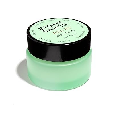 Eight Saints Skin Care All In Eye Cream, Natural and Organic Anti Aging Under Eye Cream