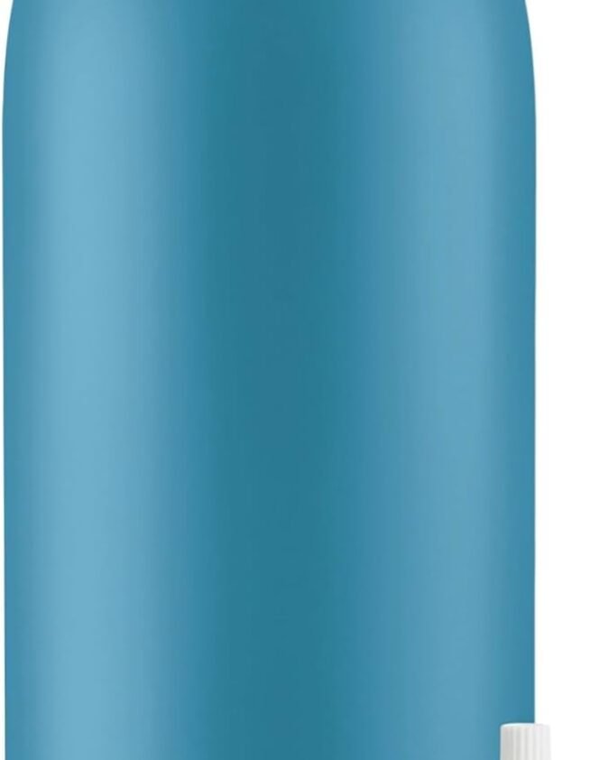 Brita Insulated Filtered Water Bottle with Straw, Reusable, Stainless Steel Metal, Blue Jay, 20 Ounce