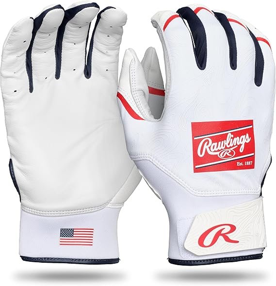 Rawlings | Clout Baseball Batting Gloves | Youth Sizes | Multiple Colors
